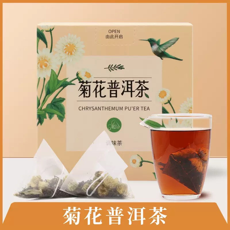 菊花普洱茶 Chrysanthemum Pu-erh Tea