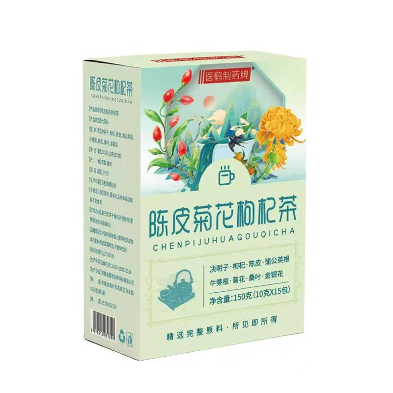 Chenpi Chrysanthemum Goji Berry Tea